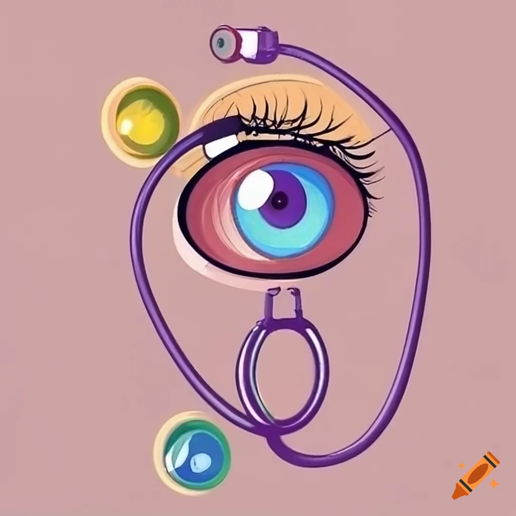 Stethoscope with an eye