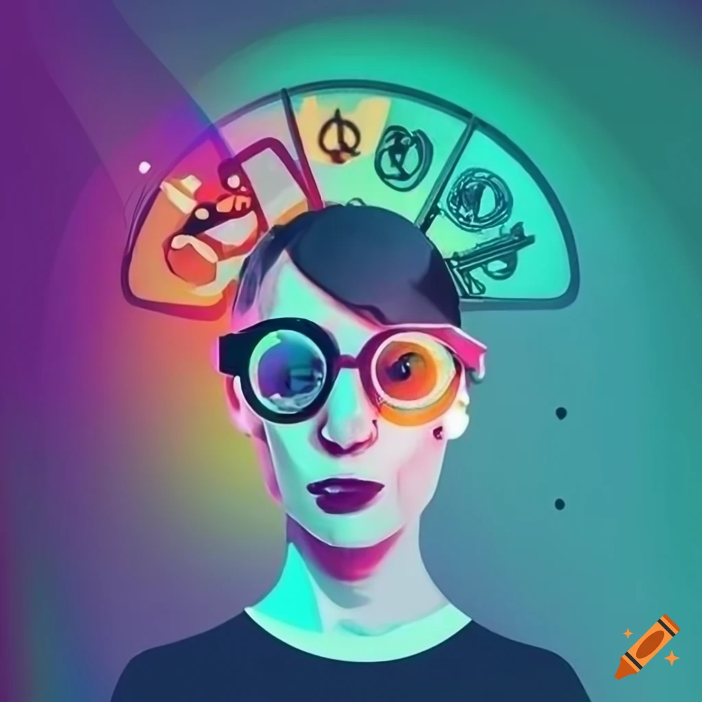 Professional and eye-catching profile picture for a digital marketing expert's Instagram account