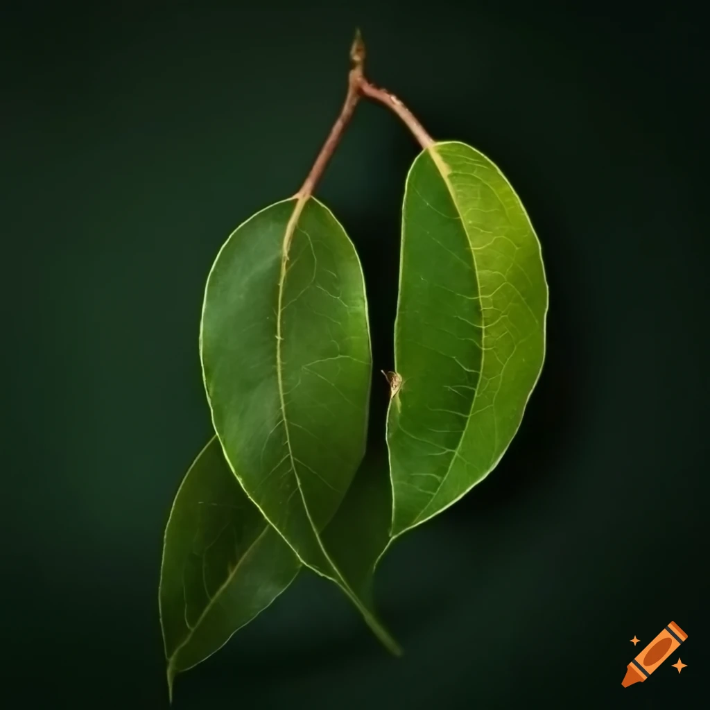 Bay laurel wreath or twigs with leaves