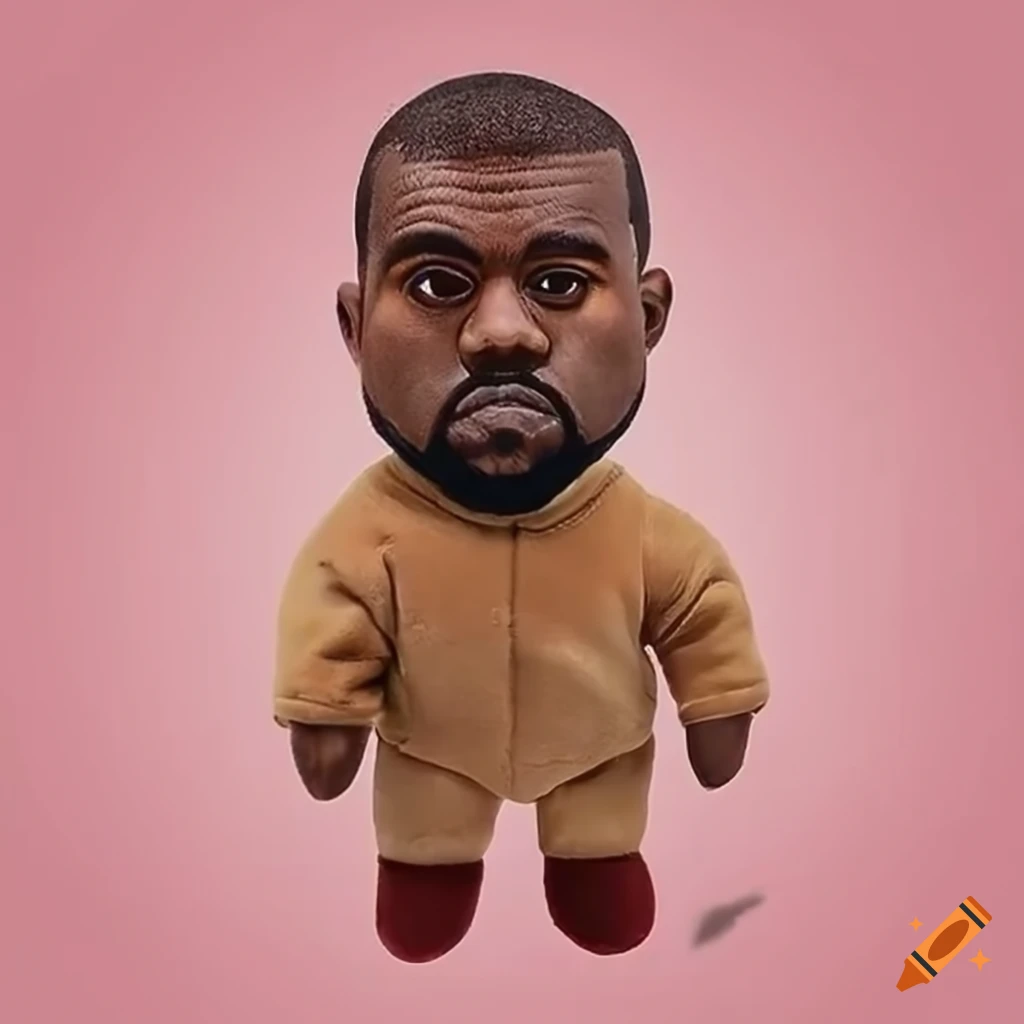 Realistic Kanye Plushie toy