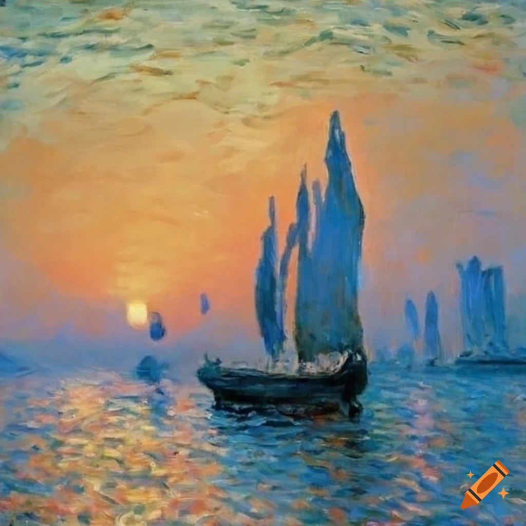 Claude monet on Craiyon
