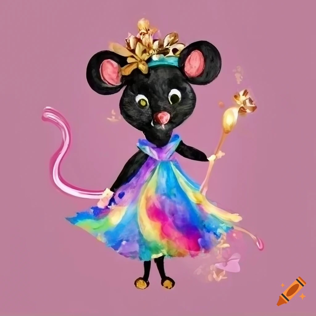 open lace back dress Itty Mouse Princess Dress main image 1