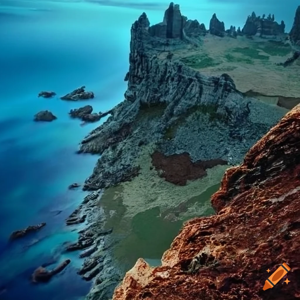Scotland with Cyprus inspired terrain