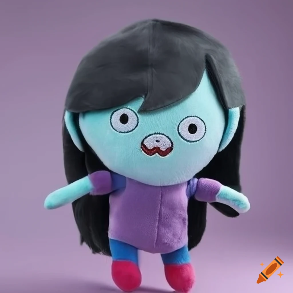 Green adventure time character Marceline plushie