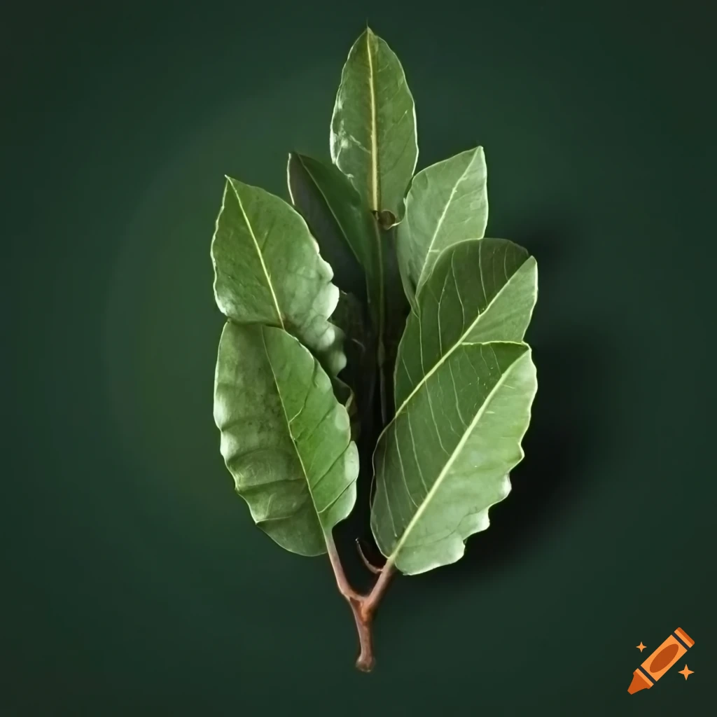 Bay laurel wreath or twigs with leaves