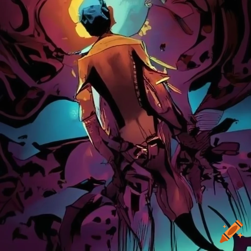 High definition stunning graphic novel achievement
