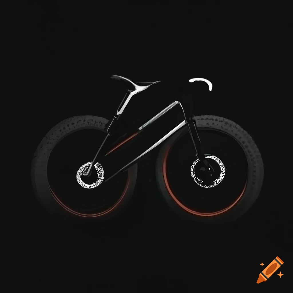 Minimalist logo design for thunder ride e-bike company on Craiyon
