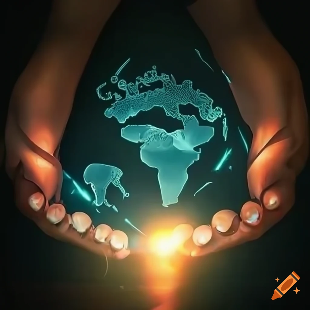 AI robots and humans working together for sustainability in Africa