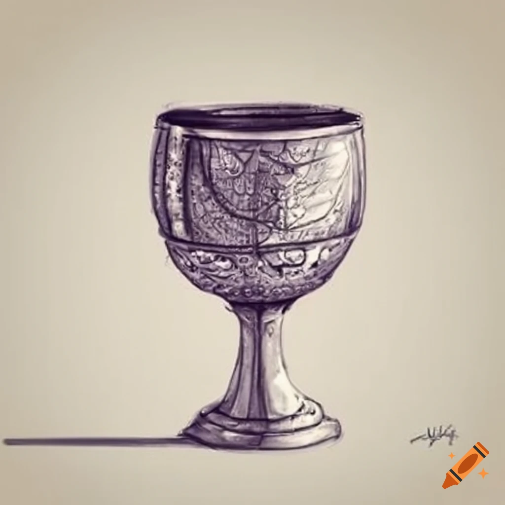 Silver goblet