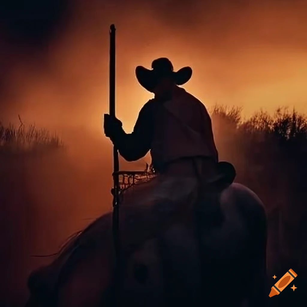 Cowboy ranching cult known as freemanites on Craiyon