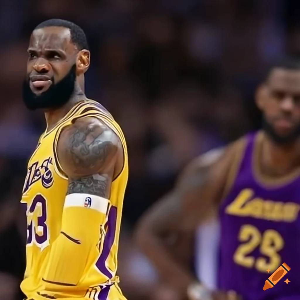 Lebron james meme on Craiyon