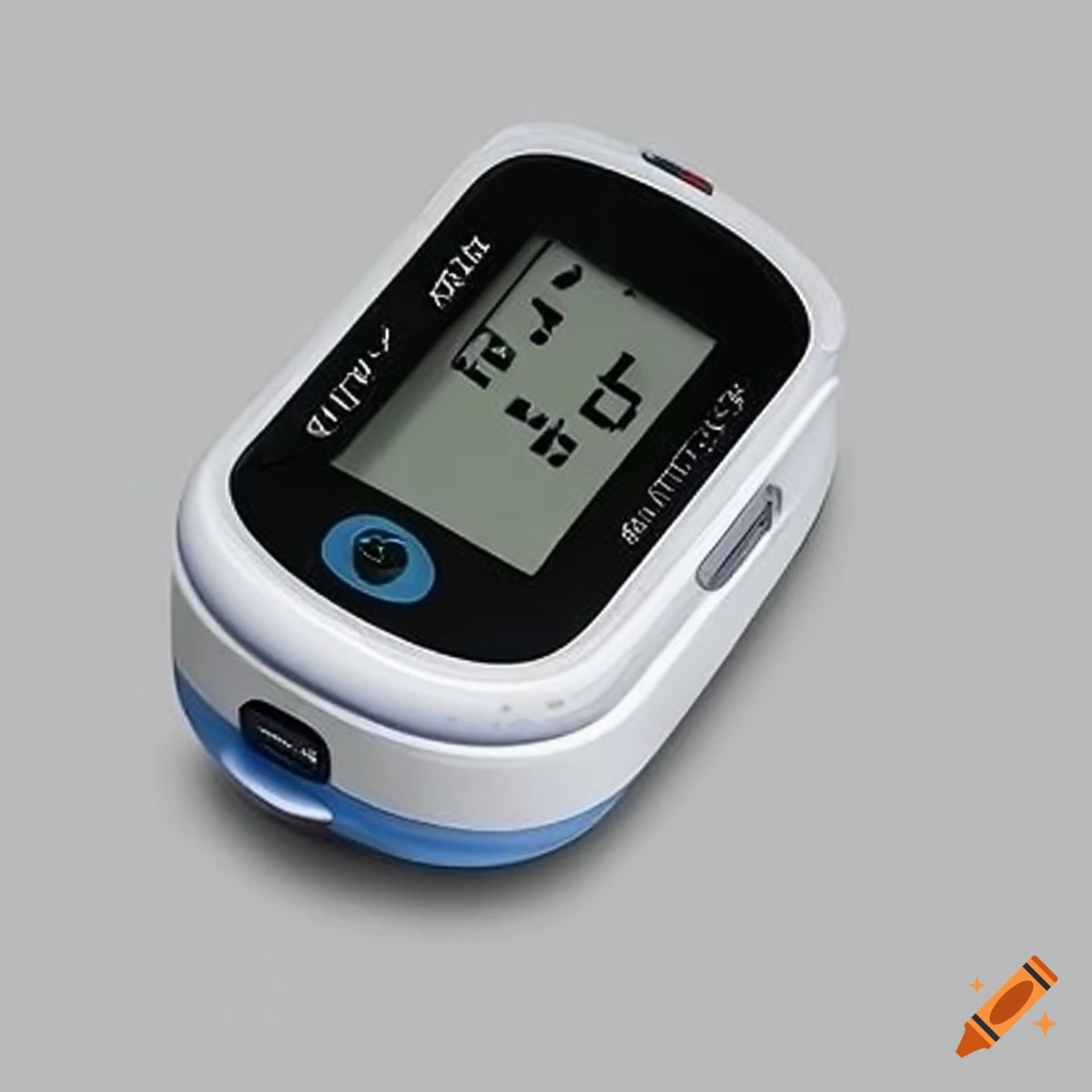 Portable VitalCare Pulse oximeter and blood glucose monitor