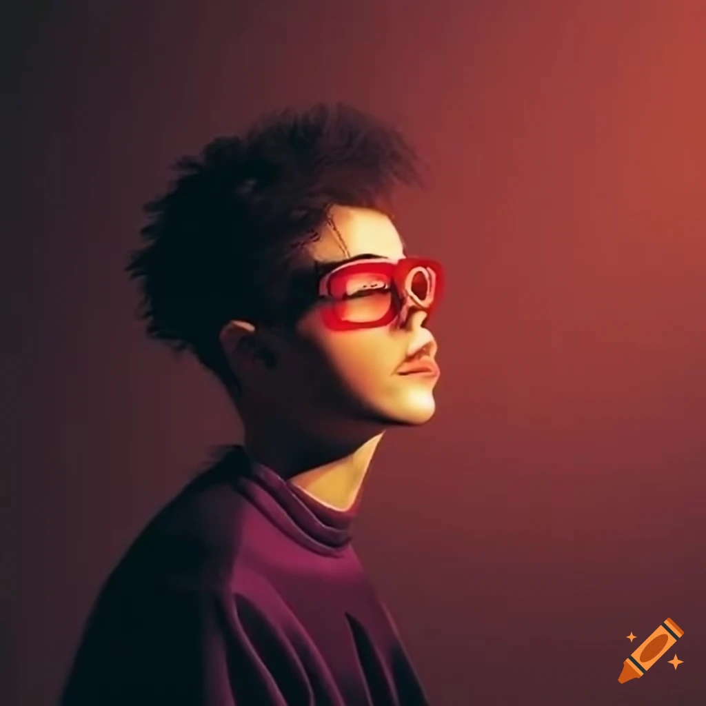 Retro 70s sadboy cover art