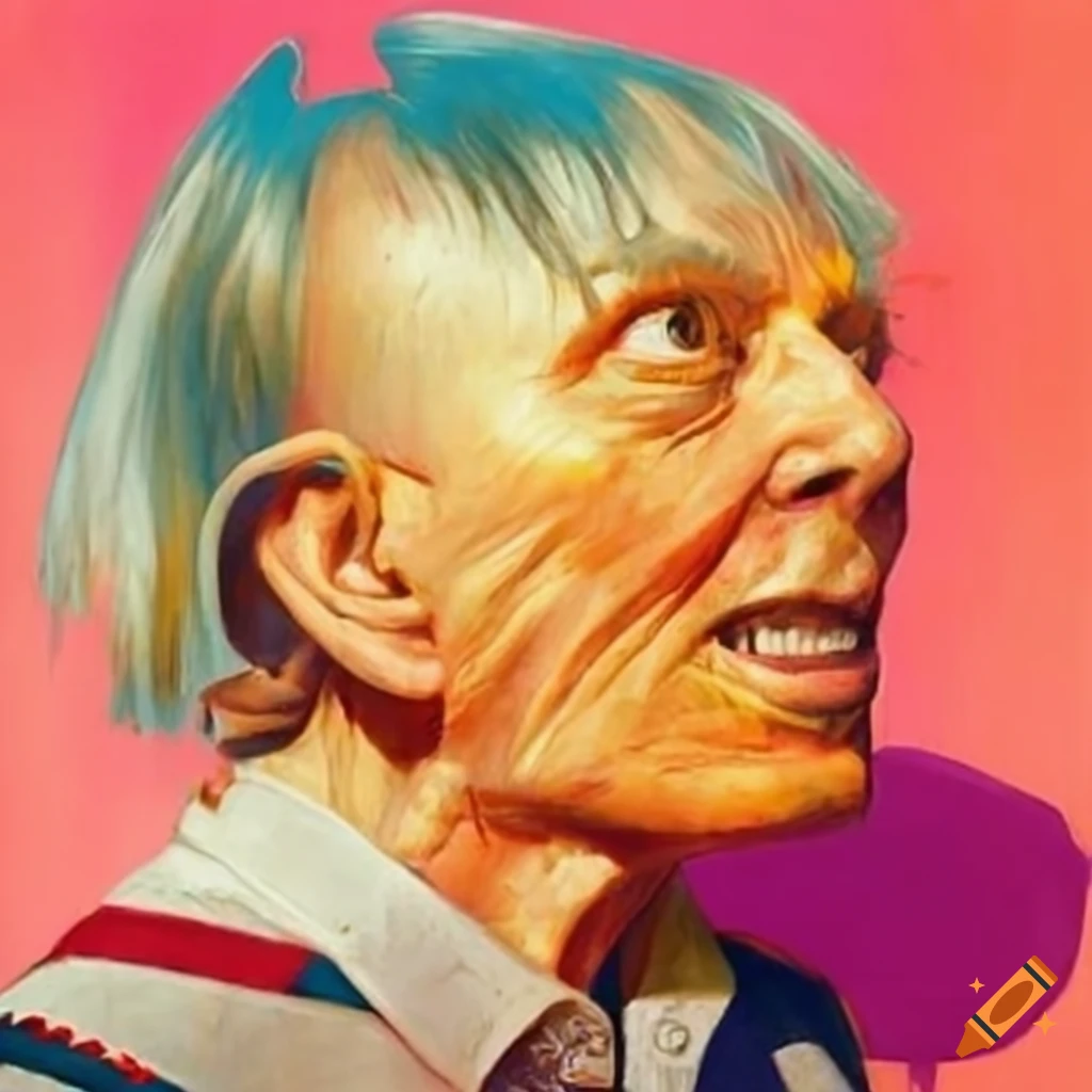 Art of otto waalkes on Craiyon