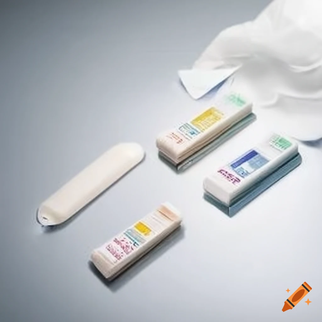 Sterile microbial testing strips on Craiyon