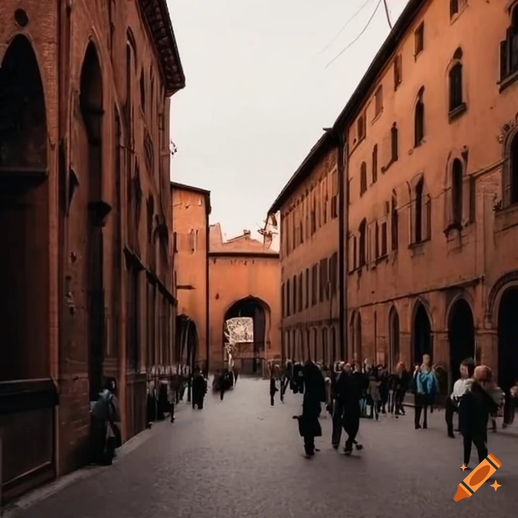 Airbnb apartment in Bologna with tourists