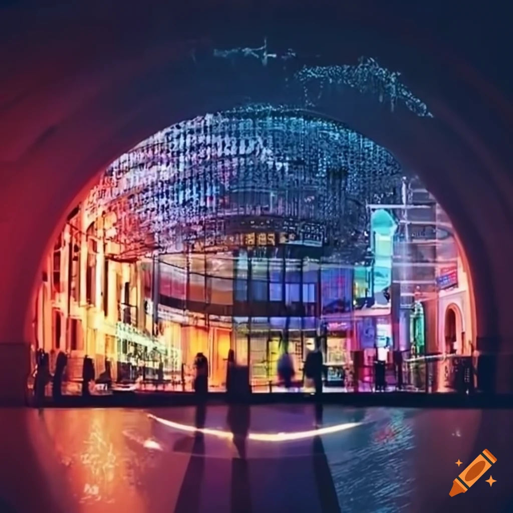 Data shopping at a modern mall