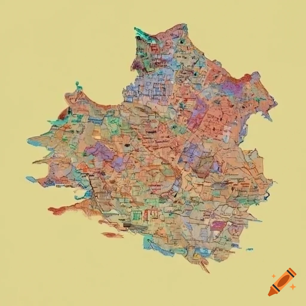 Street map of a southern French town