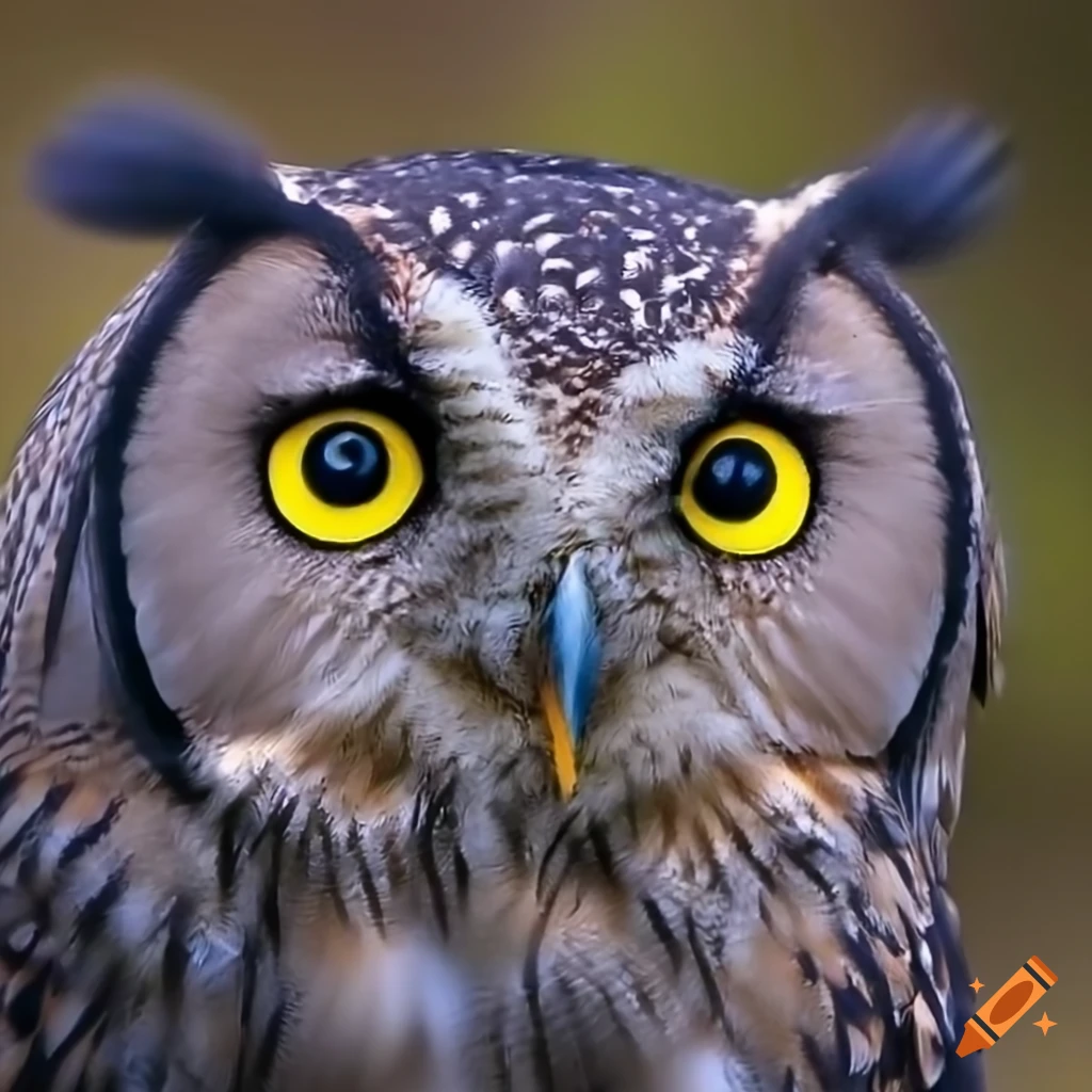 Owl on Craiyon