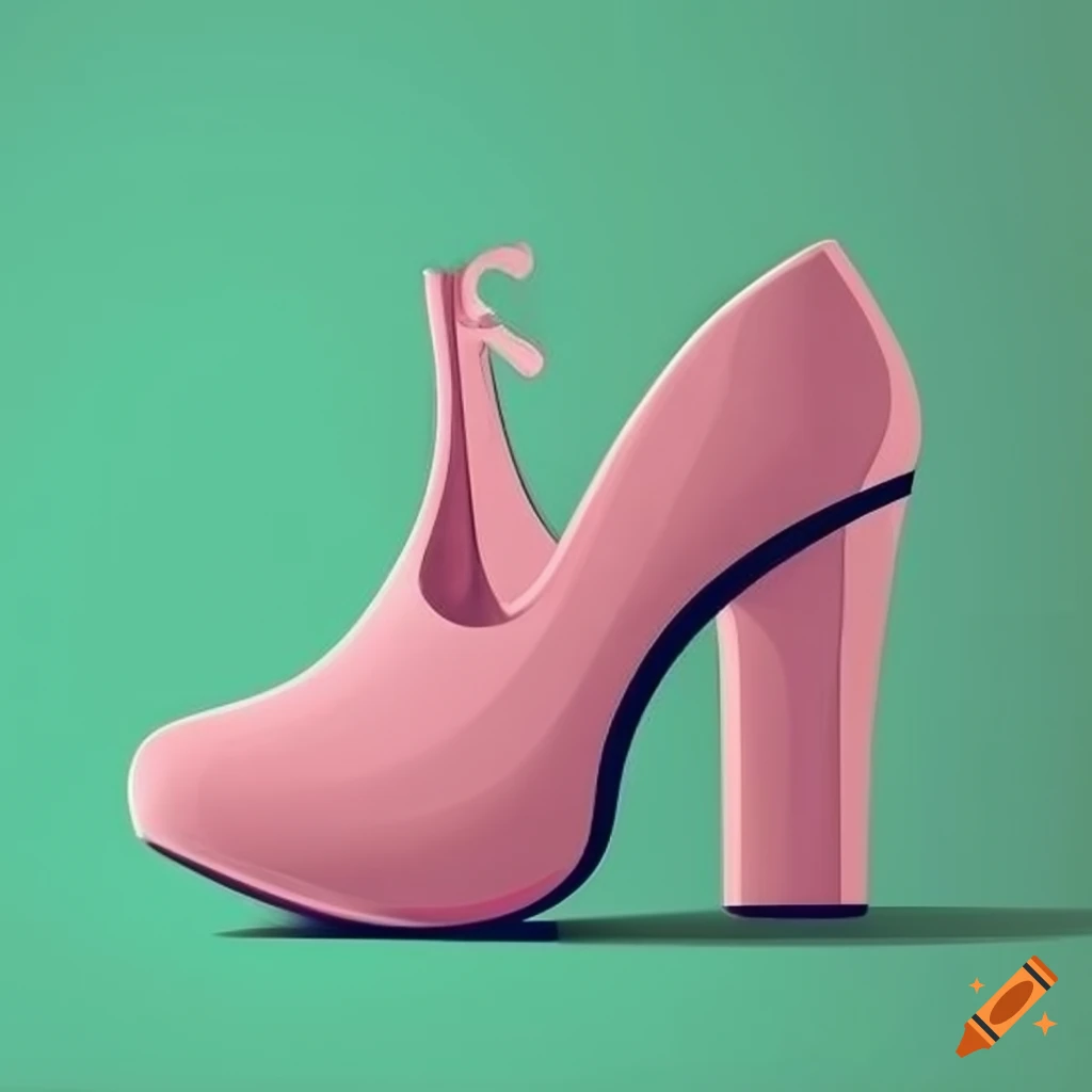 Stylish logo and packaging design for a ladies footwear brand on Craiyon