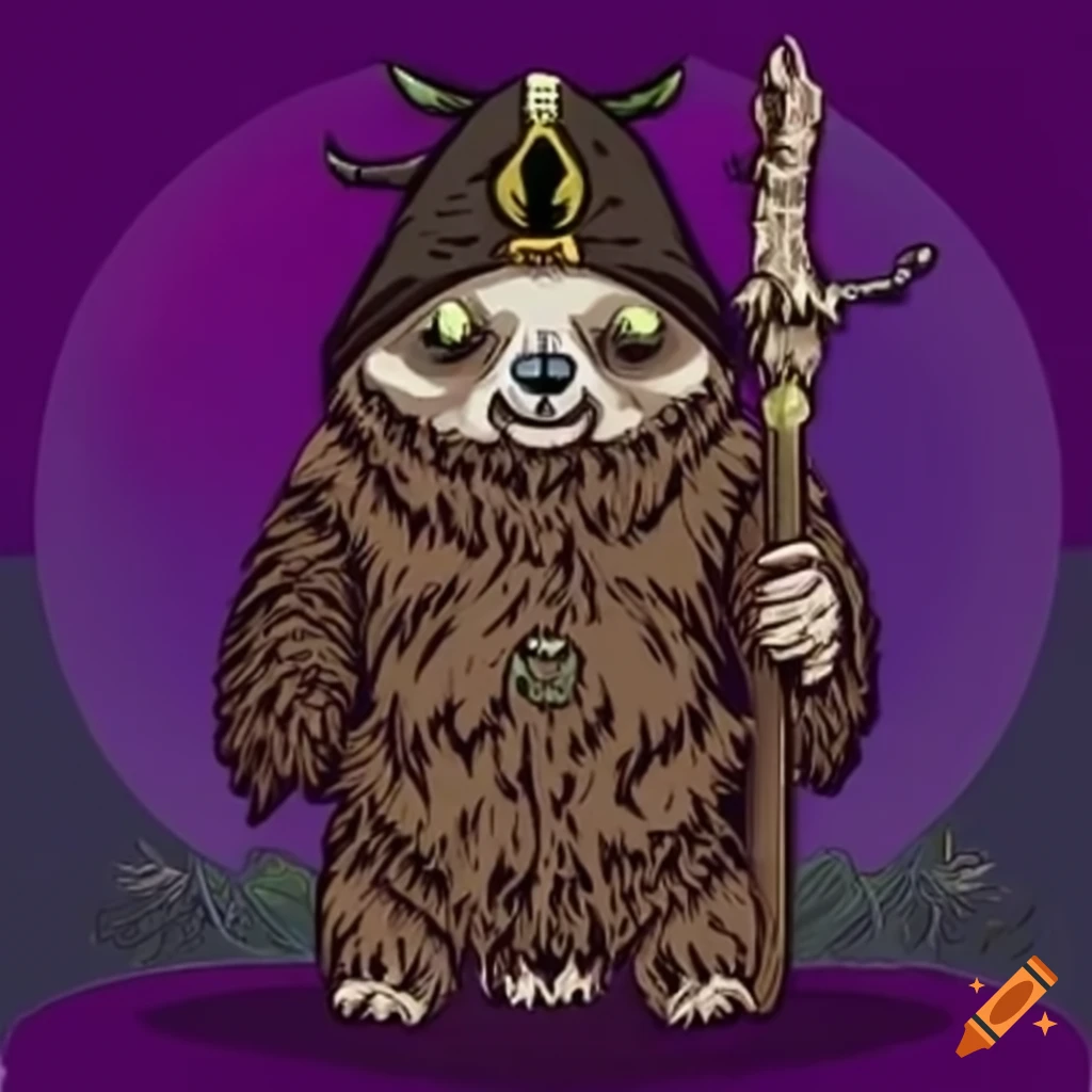 Necromancer as a sloth