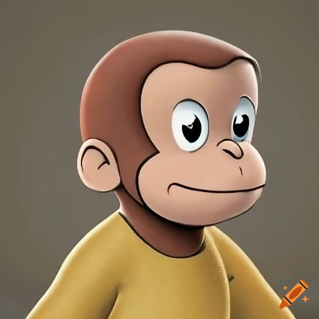 Angry version of George from Curious George