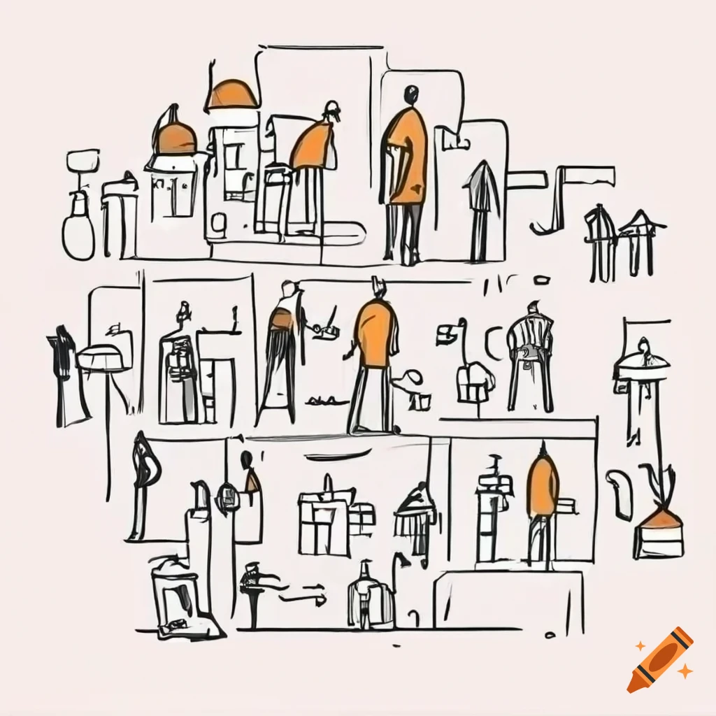 Architect career path poster with goals, milestones, and future success