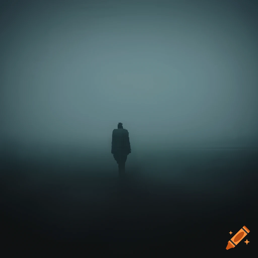 Dark and foggy field