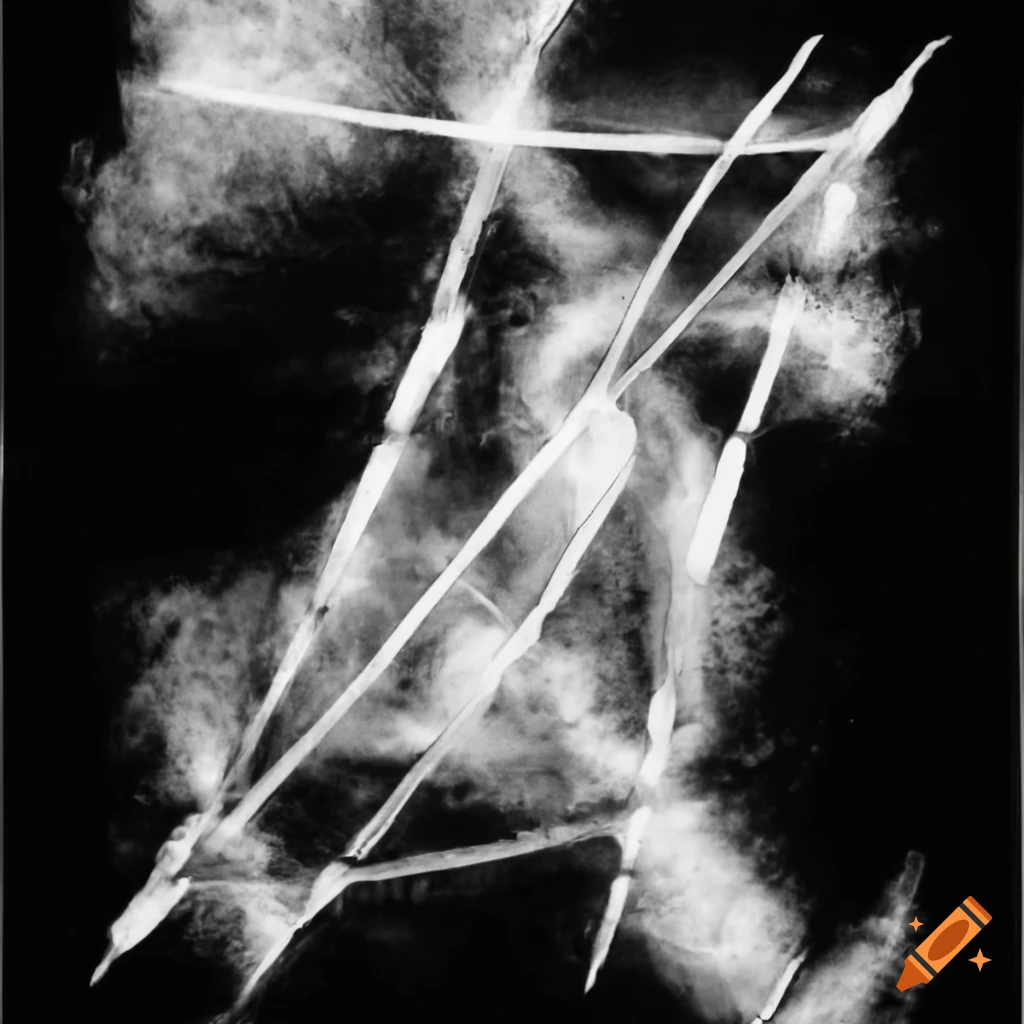 Monochromatic abstract biologic cloning techniques inspired by Laszlo Moholy-Nagy