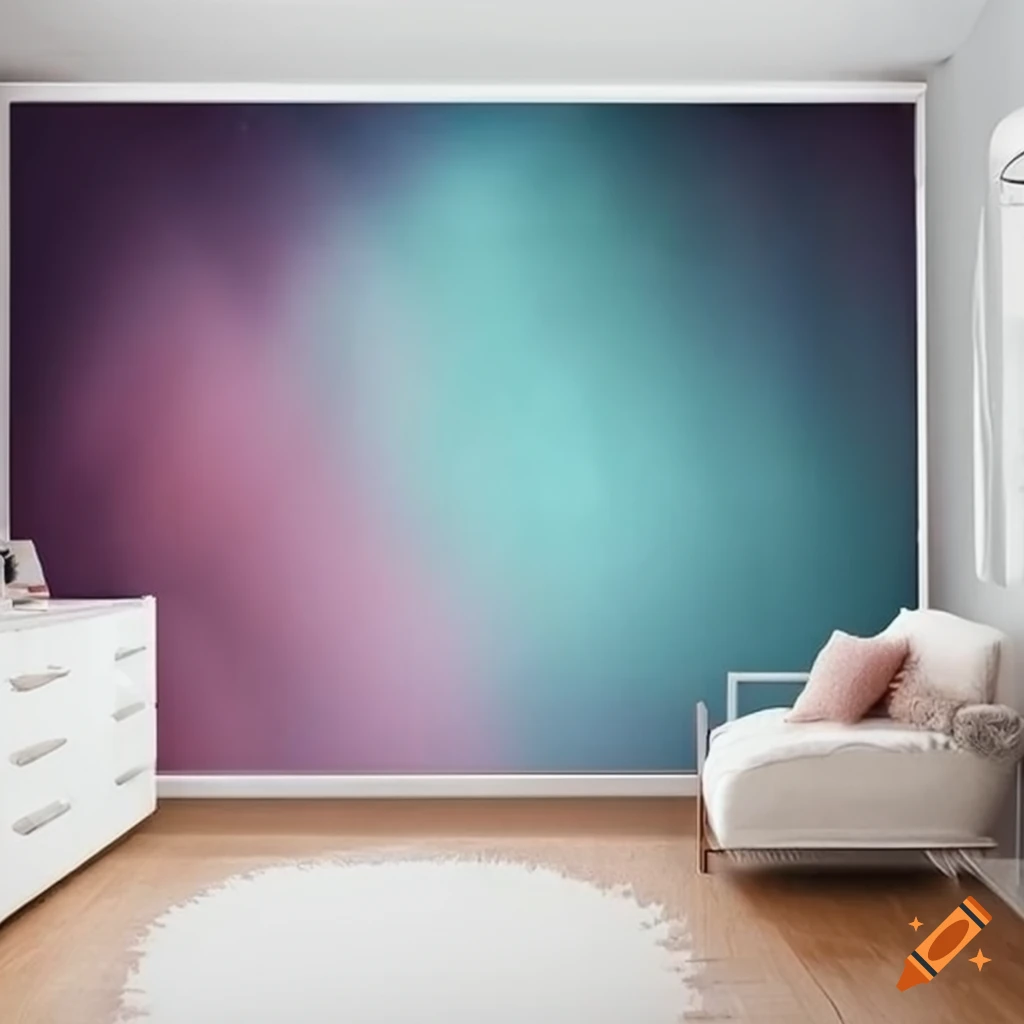 Aesthetic bedroom wall backdrop on Craiyon