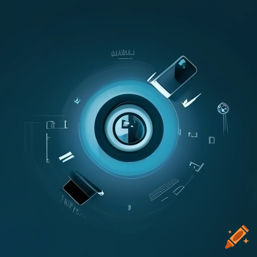 Service desk logo for the IT industry