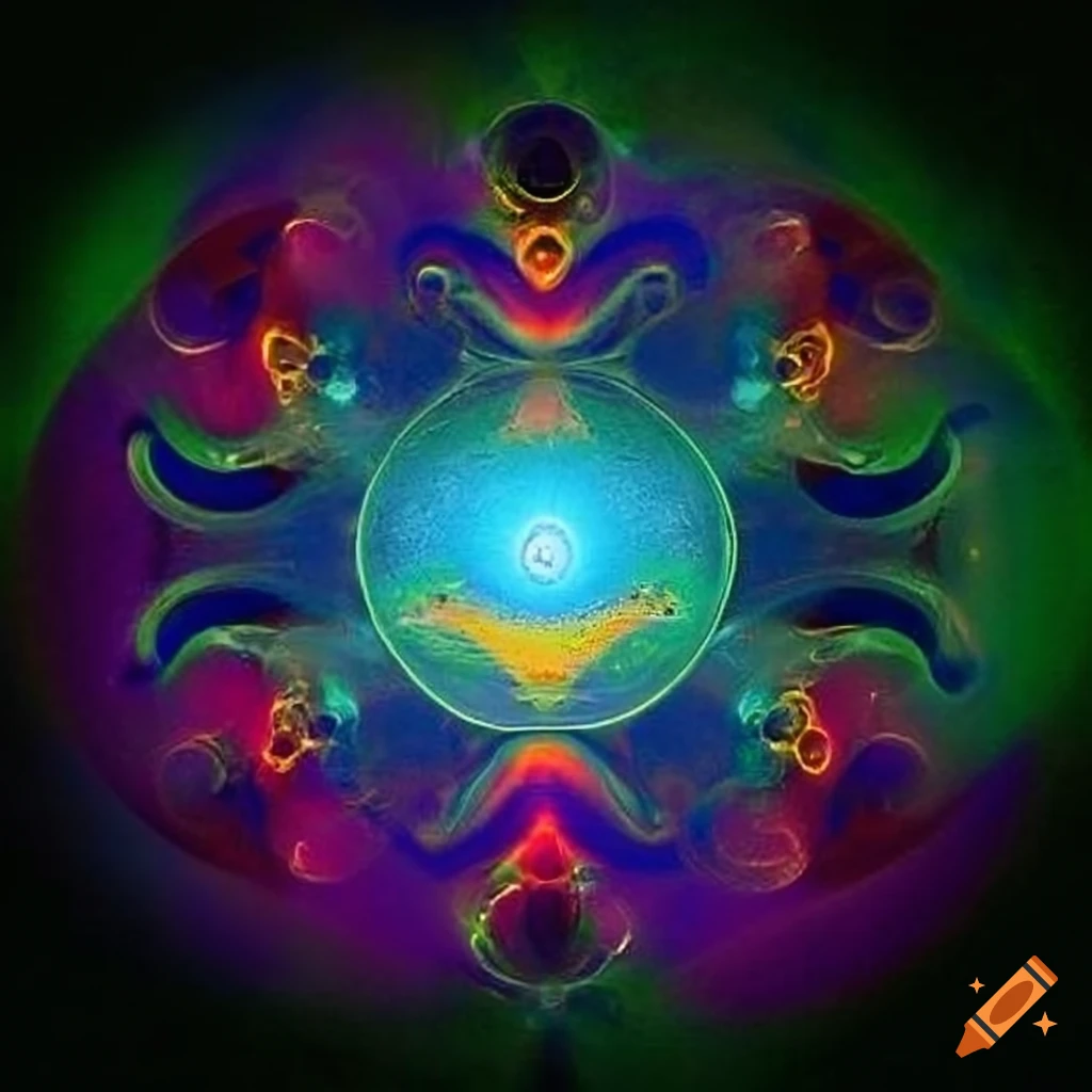 Abstract representation of syllogism on transcendence and synthesis