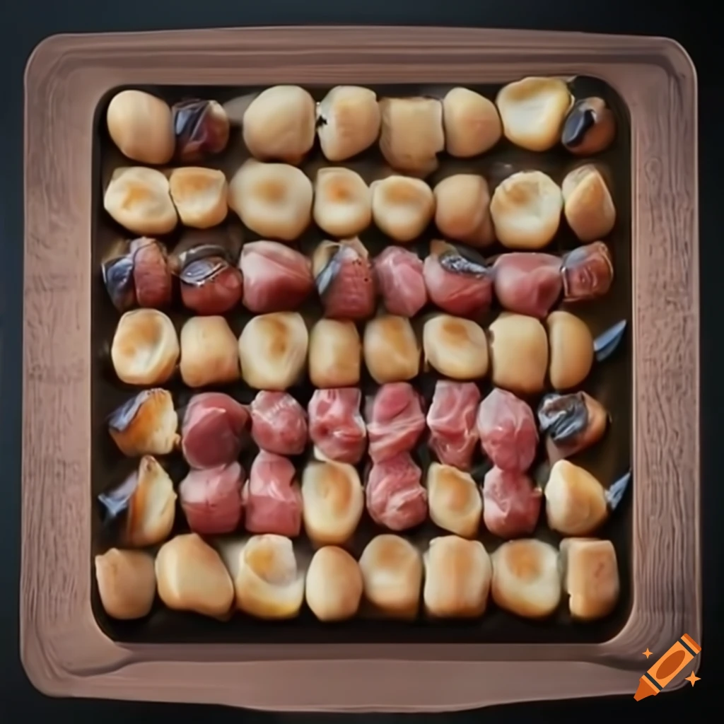Meat and cheese tray with cicada garnish in hyper-realistic 4k resolution