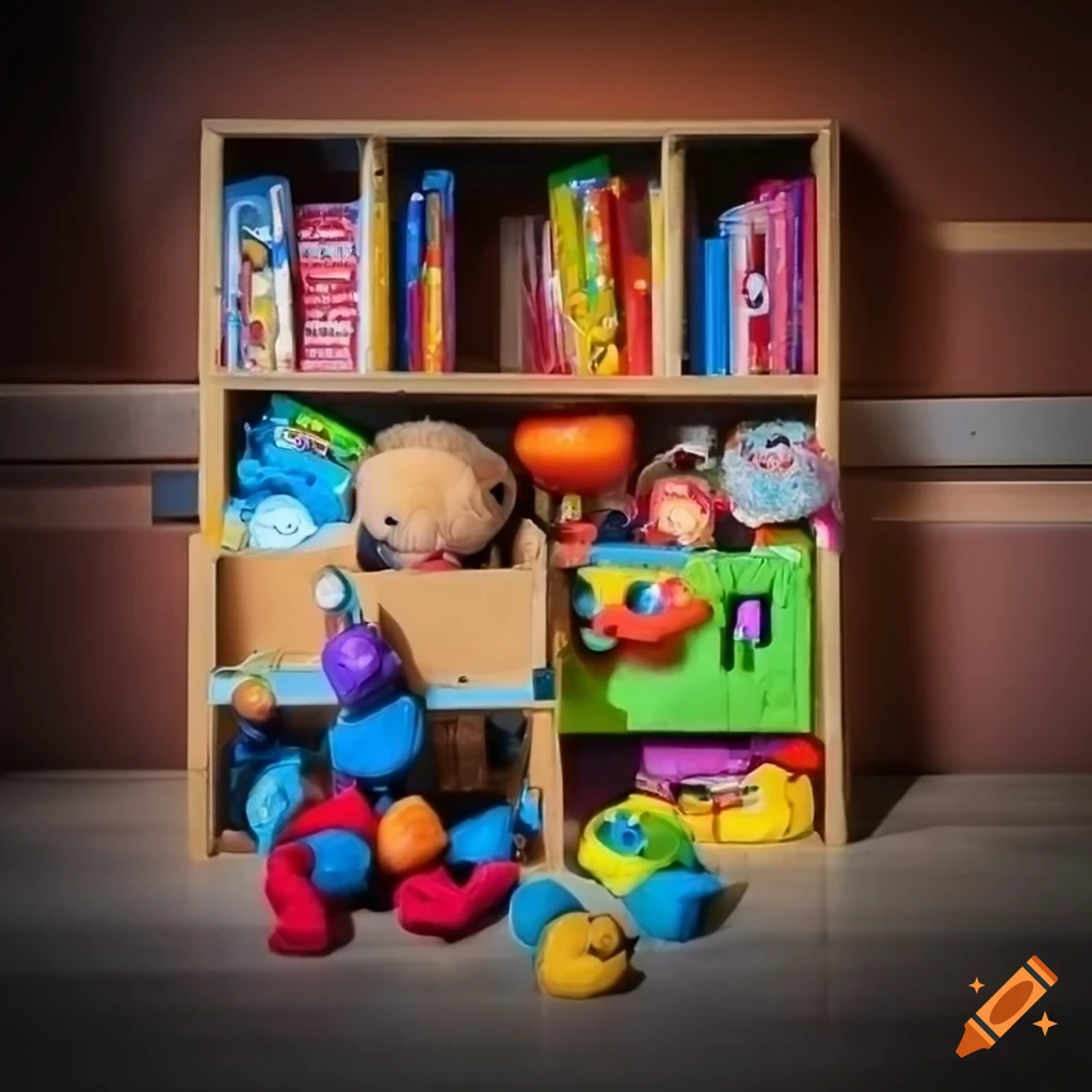 Two tidy boxes of toys
