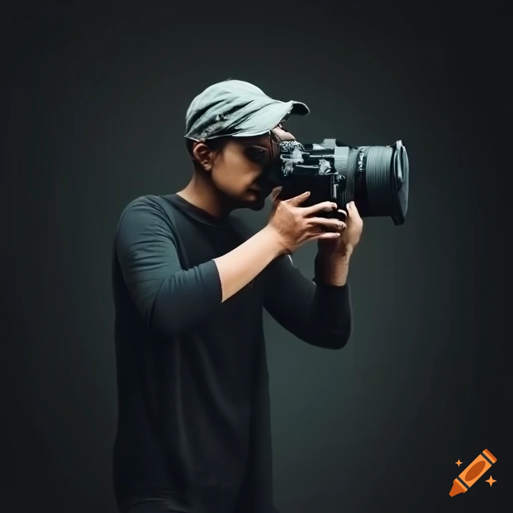 Photographer taking a photo