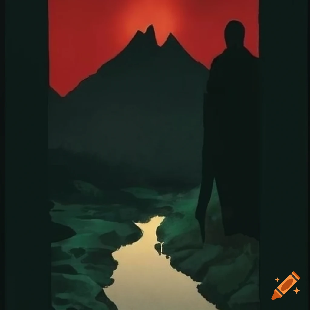 Graphic novel Zatoichi vintage travel poster