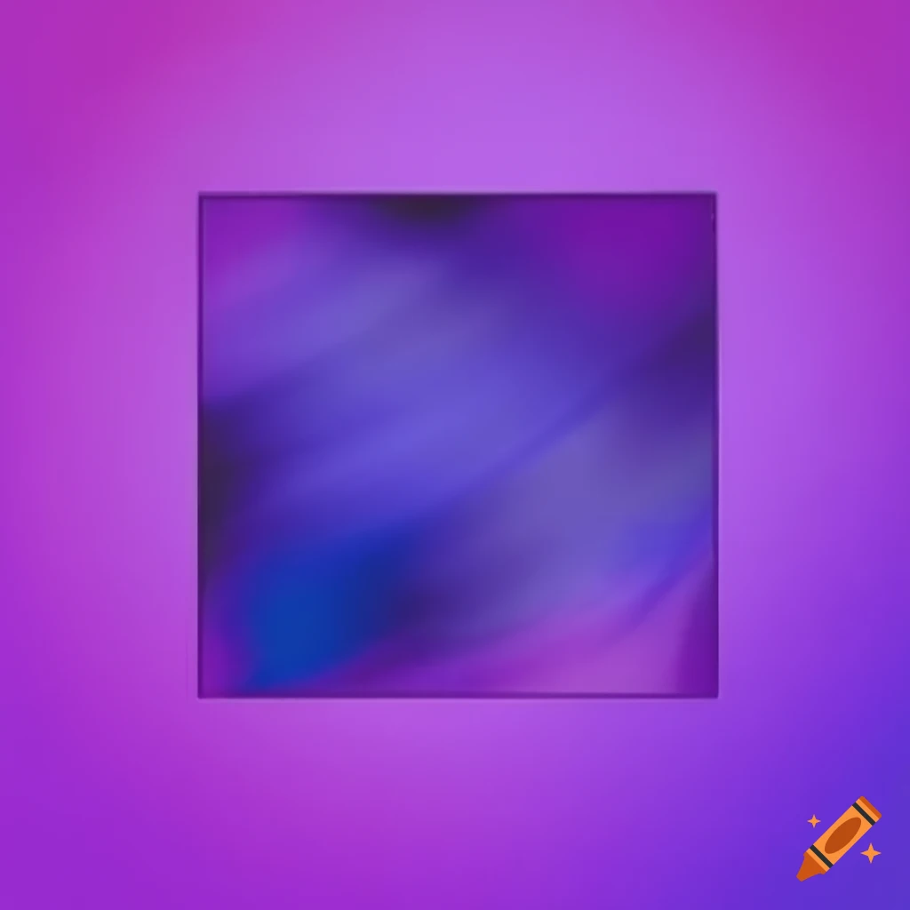 Gradual transition from blue to violet shades