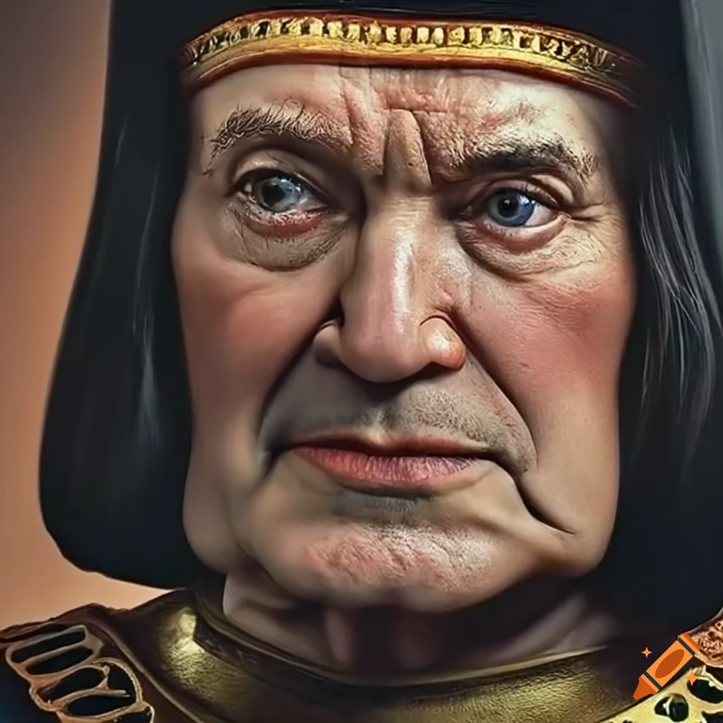 Portrait of lord farquaad with highly detailed hyperrealism on Craiyon