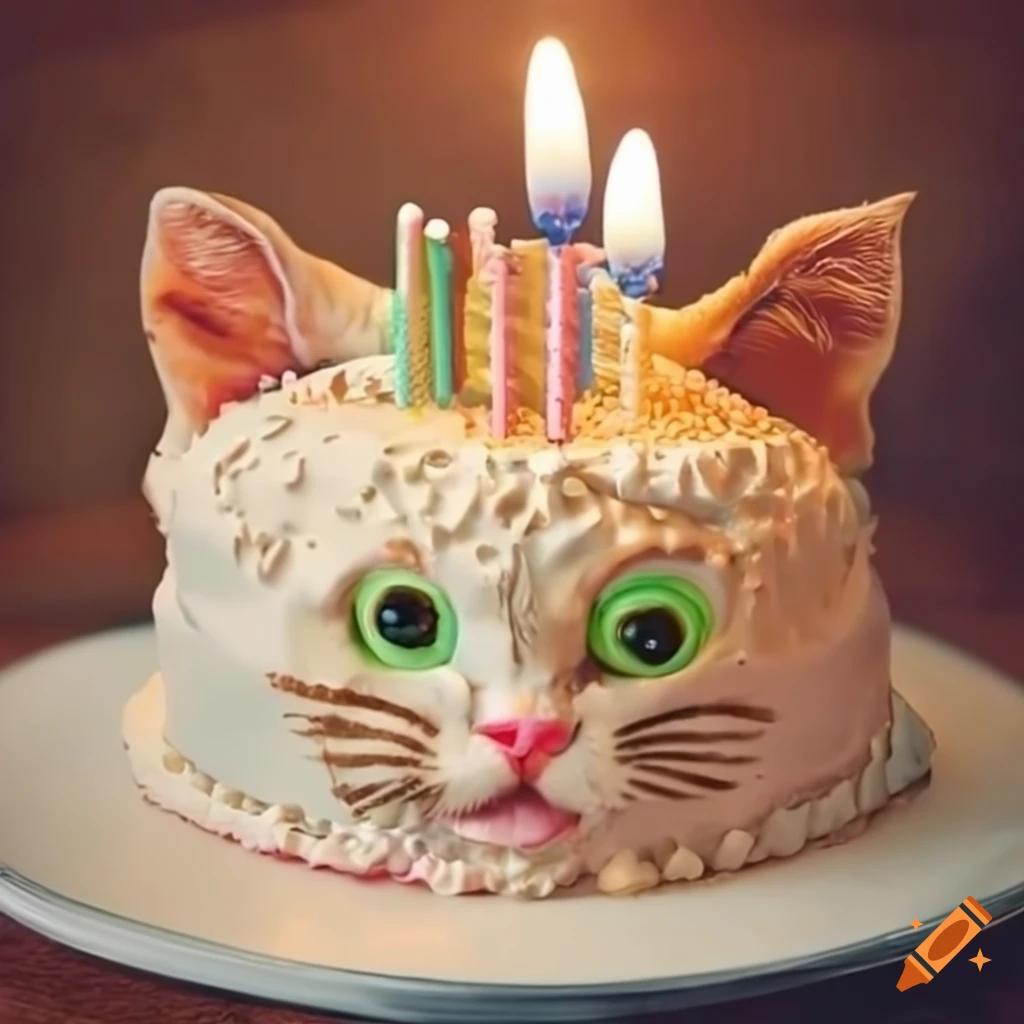 cat-shaped-birthday-cake-with-a-smiling-face-on-craiyon