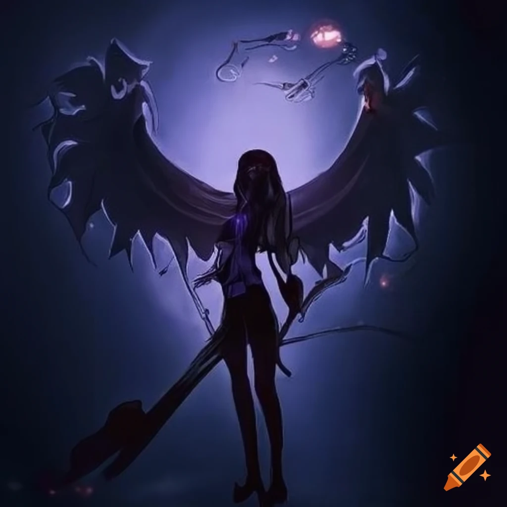 Dark sailor with scythe