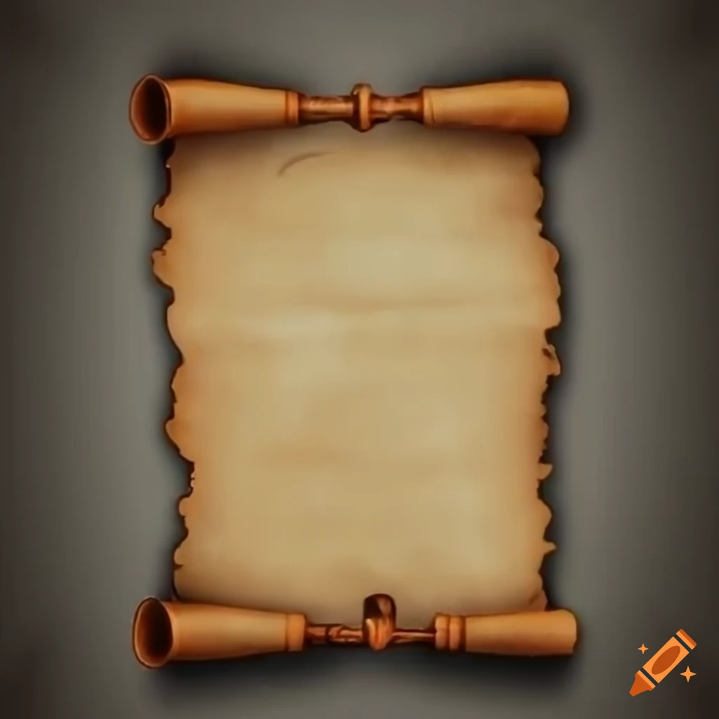 Old scroll in high definition