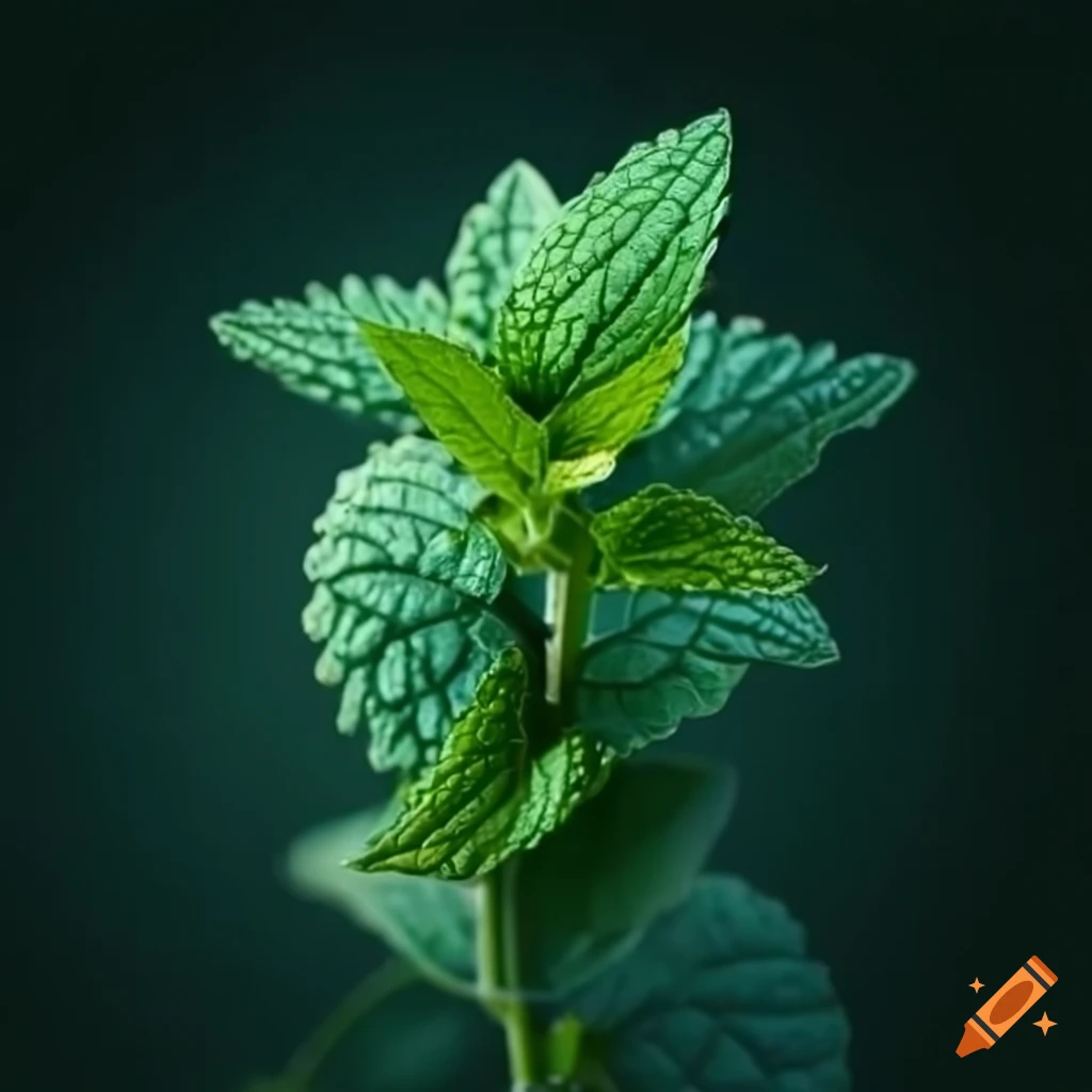 Mint plant in high quality