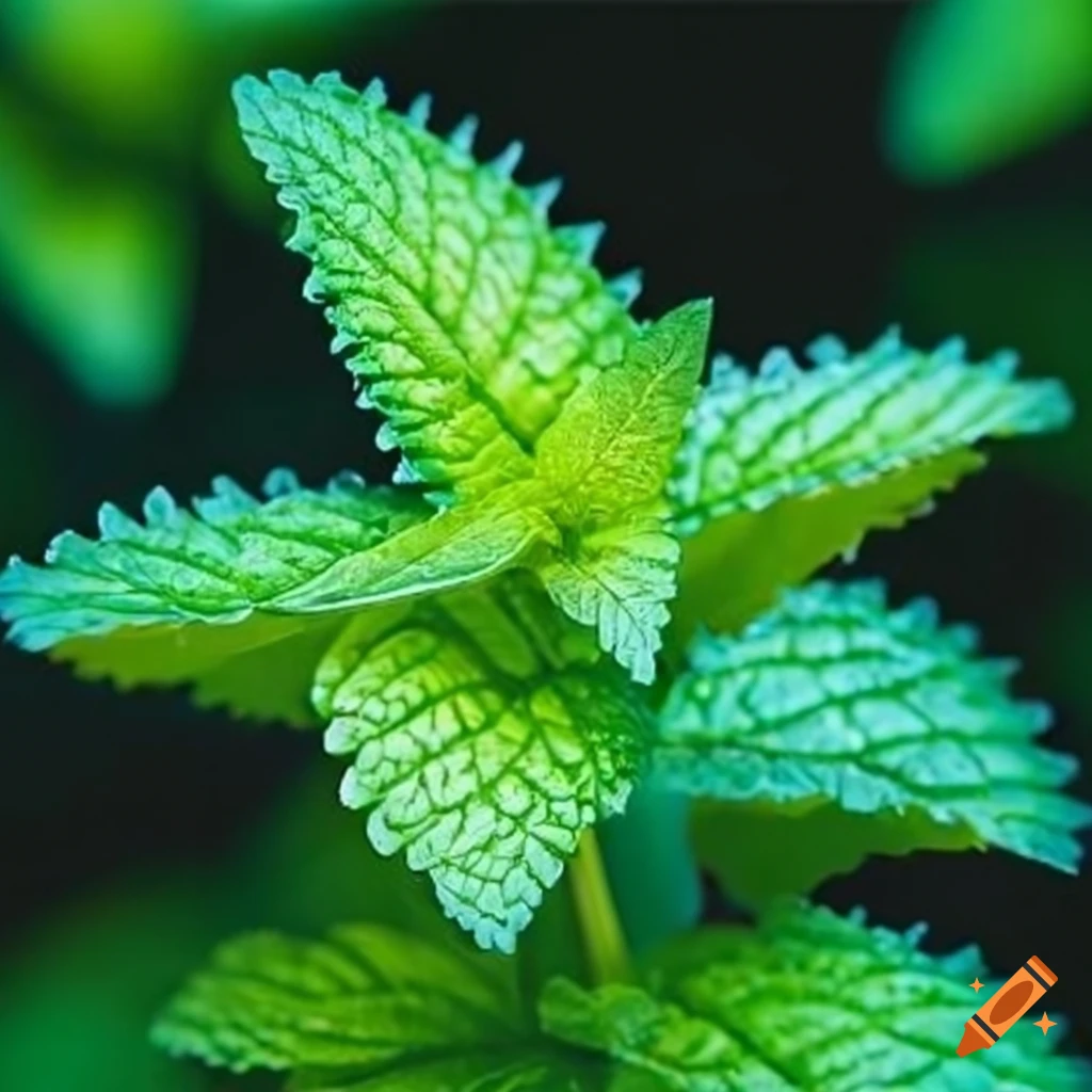 Spearmint plant in ultra high quality