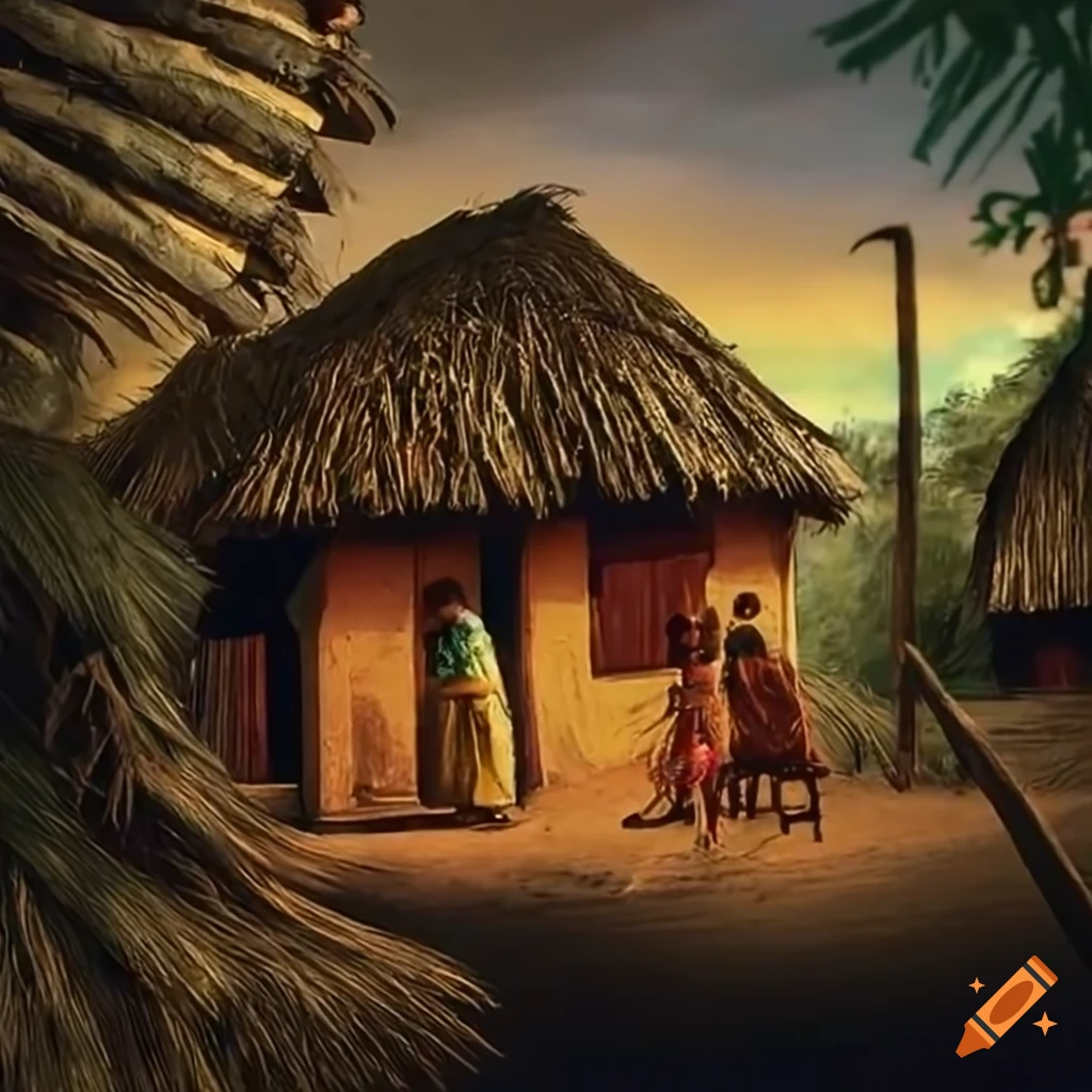 Brazilian indigenous village