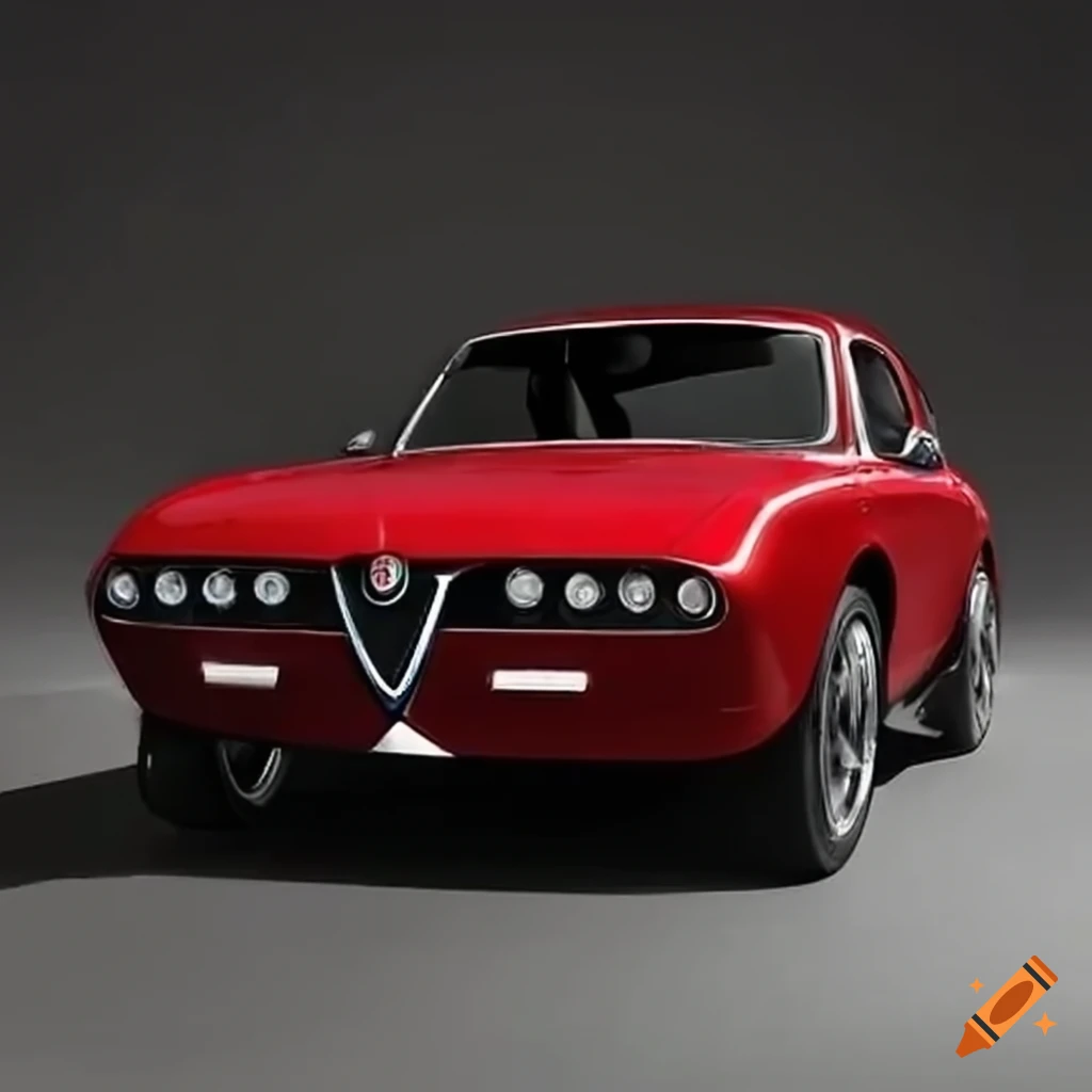 2024 alfa romeo junior car on Craiyon