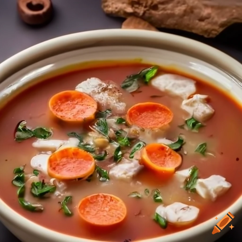 Pizza soup