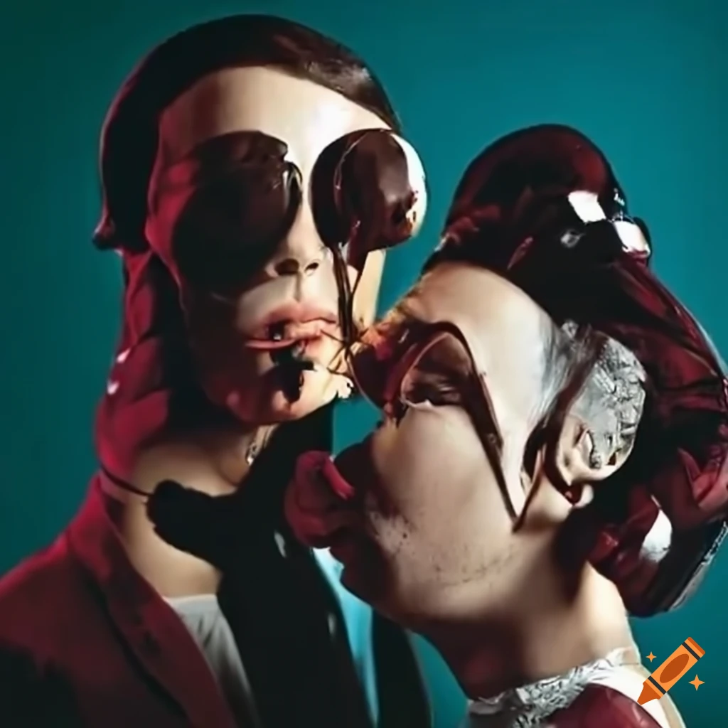 German avant-garde musicians playing castanets