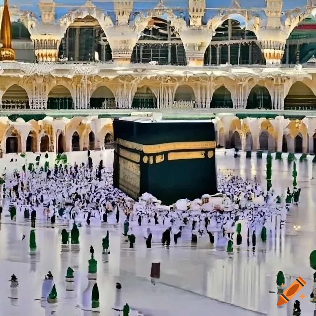 Islamic Holy Sites In Makkah And Madina On Craiyon Islamic Holy Sites In Makkah And Madina On Craiyon