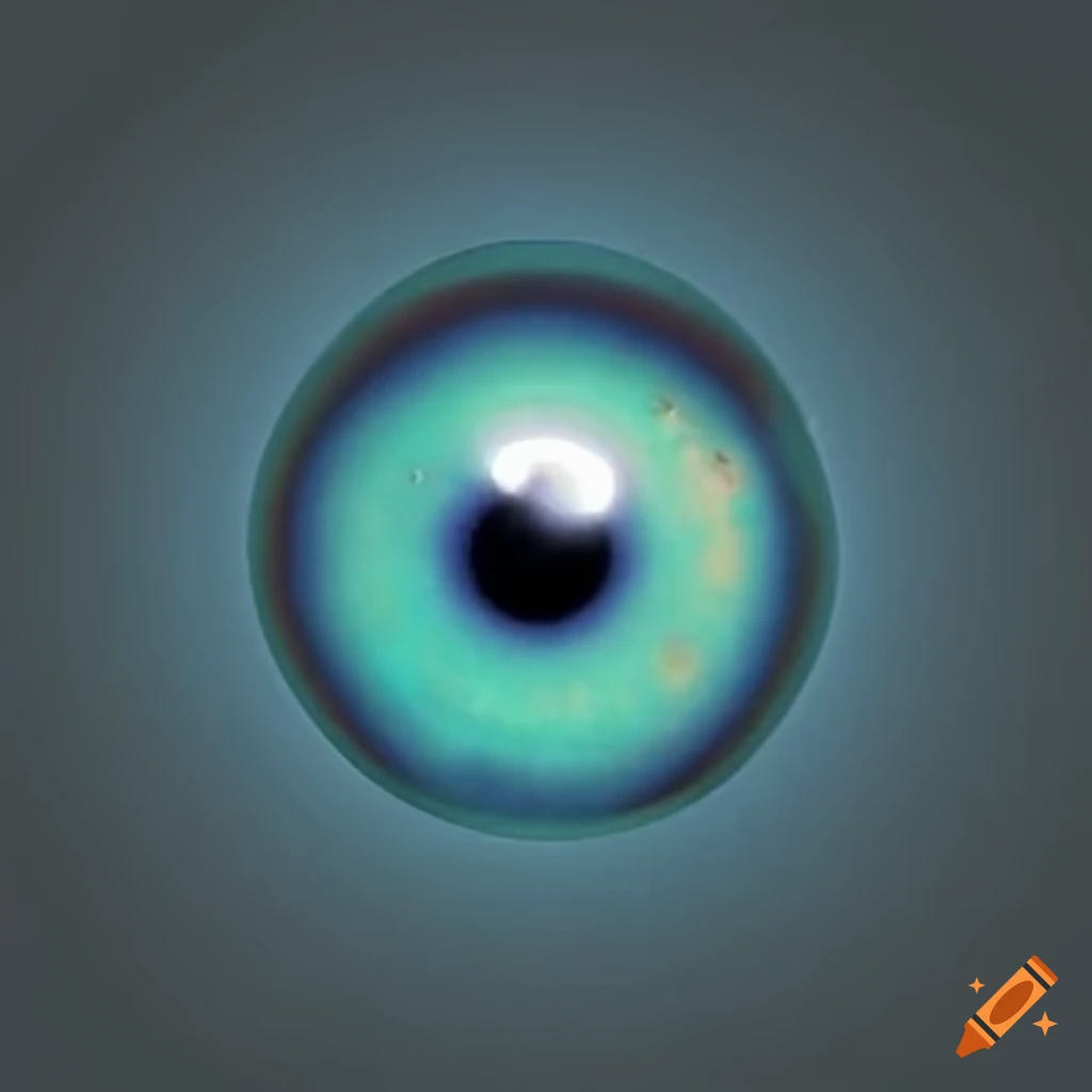 2D eye artwork on Craiyon