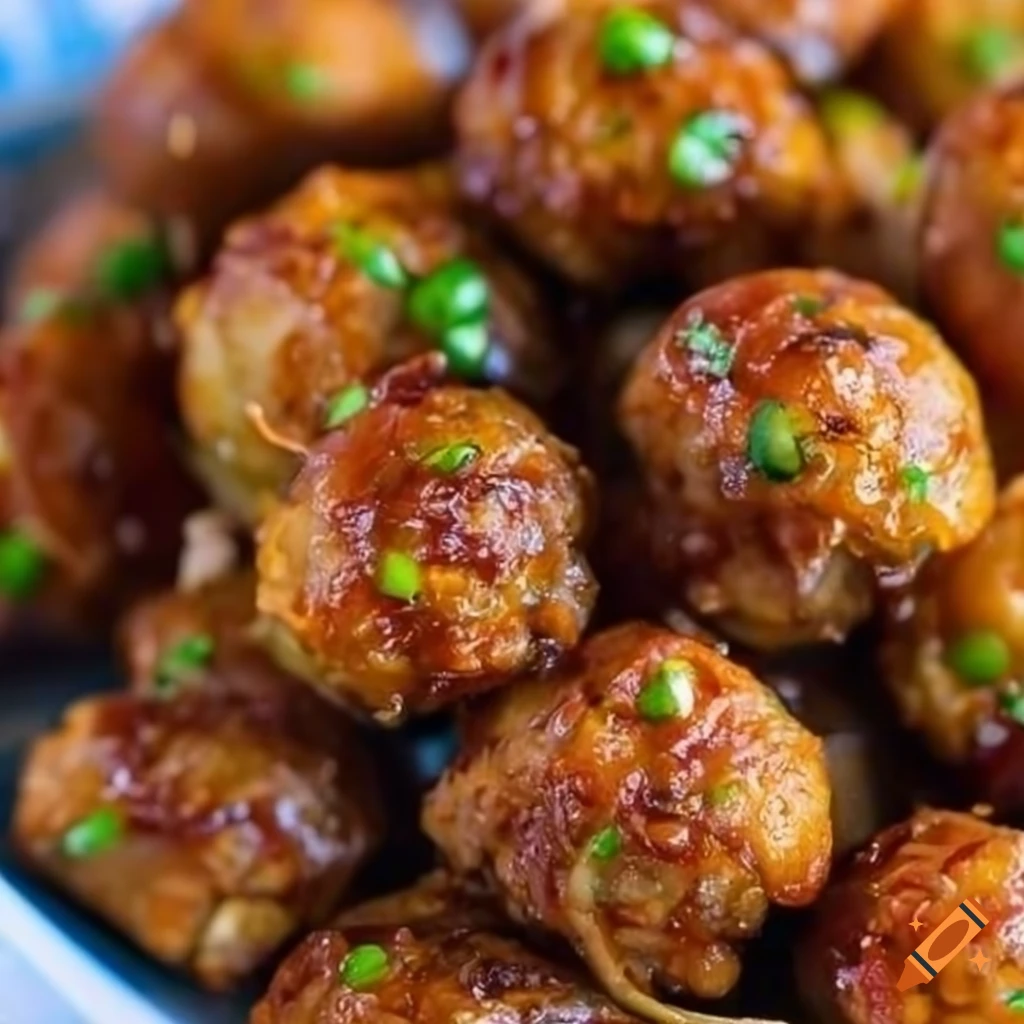 Veg Manchurian dish